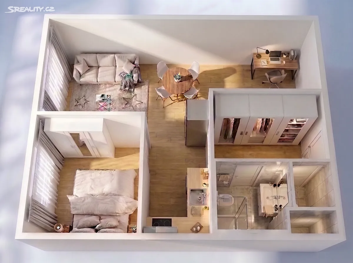 Prodej bytu 2+kk 41 m², Praha