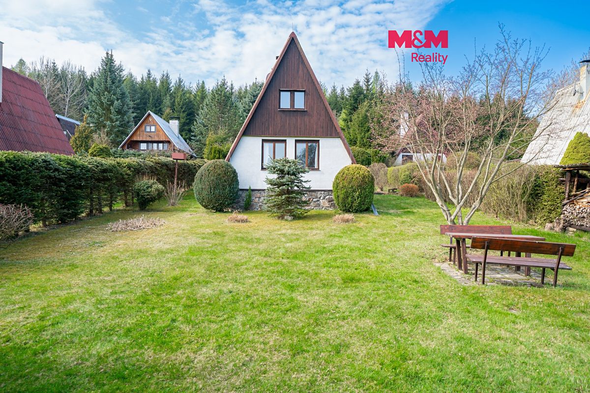 Prodej chaty 70 m², pozemek 684 m²