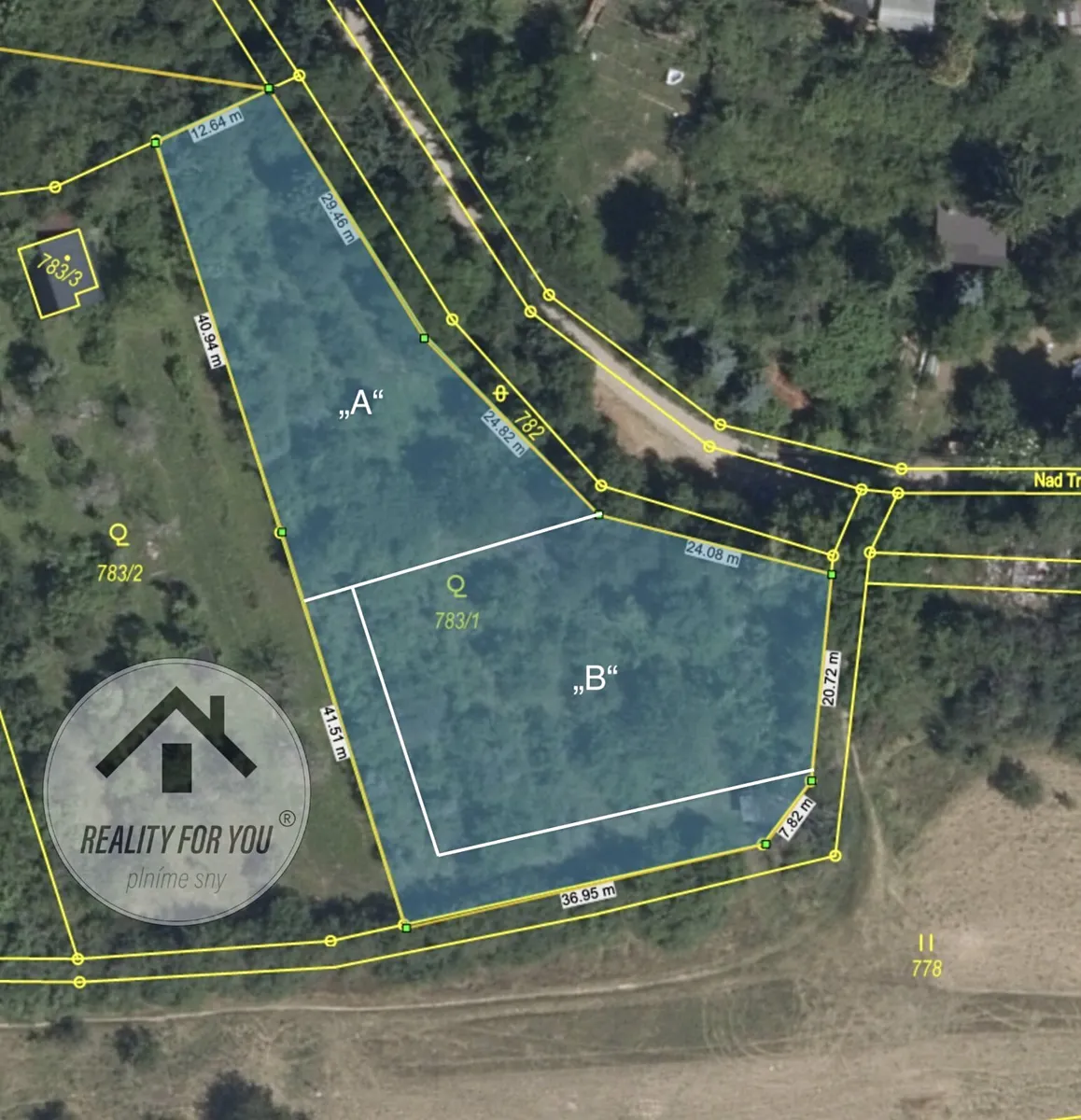 Pronájem zahrady 2558 m²