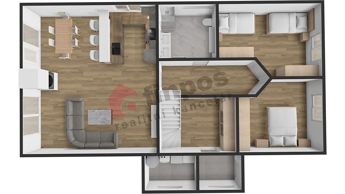 Prodej rodinného domu 214 m², pozemek 602 m² – fotografie 2