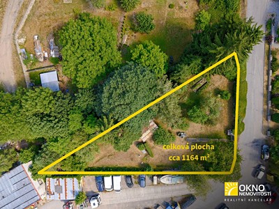 Prodej  stavebního pozemku 1 164 m²