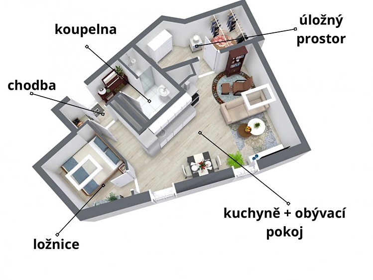 Prodej bytu 2+kk, 61 m² (31 z 31)