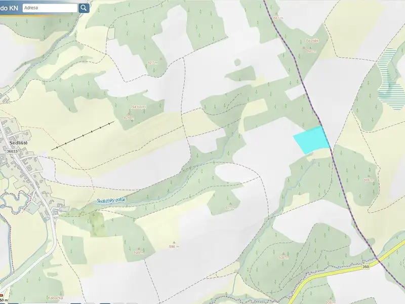 Prodej pole 18853 m², Jimramov – náhled fotky 1