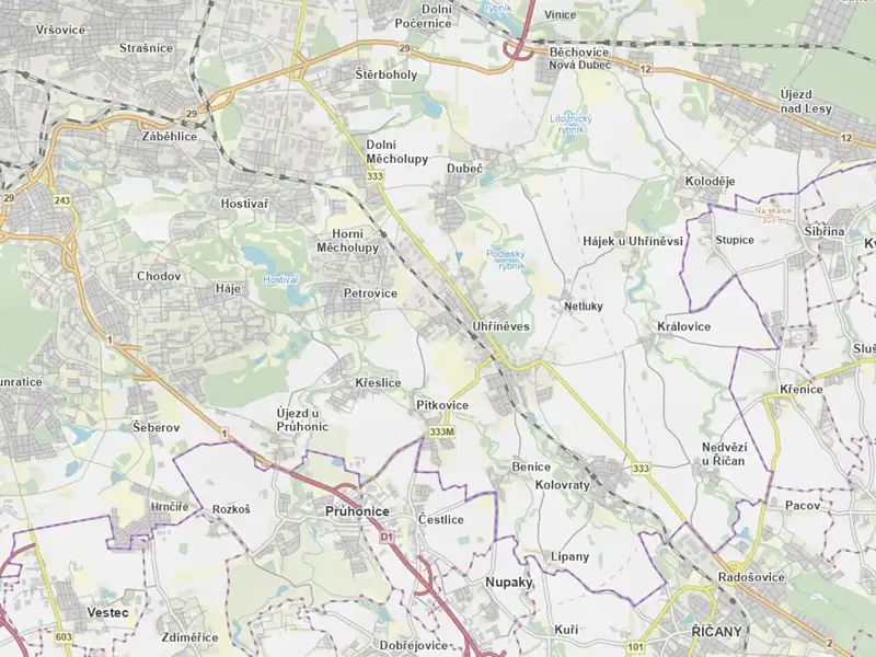 Prodej pole 9655 m², Praha – náhled fotky 3