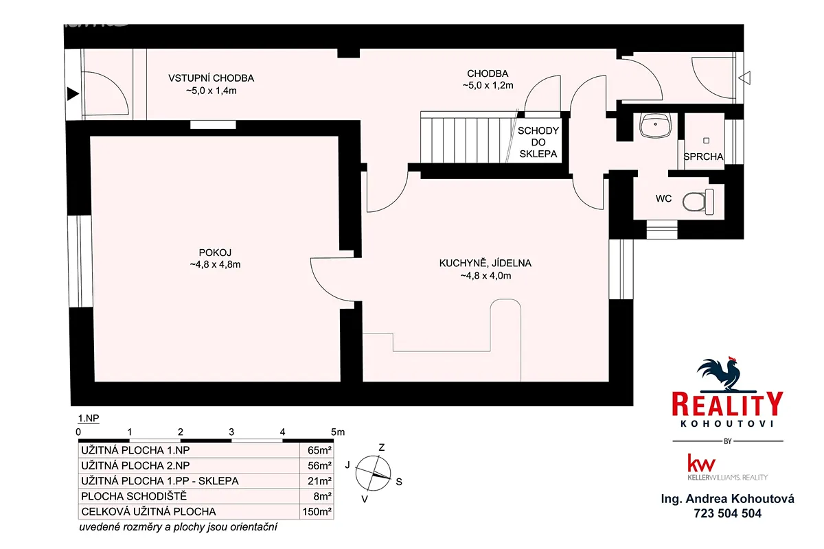 Prodej rodinného domu 150 m², pozemek 142 m² – pohled 4