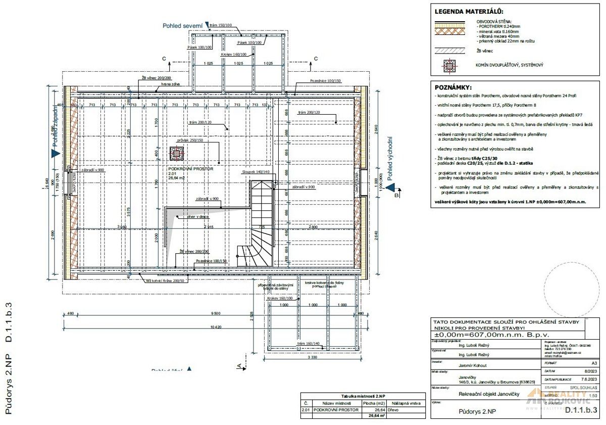 Prodej stavebního pozemku 520 m² – fotografie 3