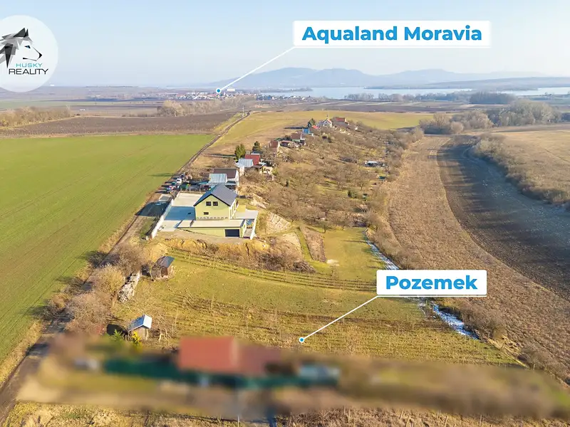 Prodej komerčního pozemku 1217 m², Pasohlávky – náhled fotky 3