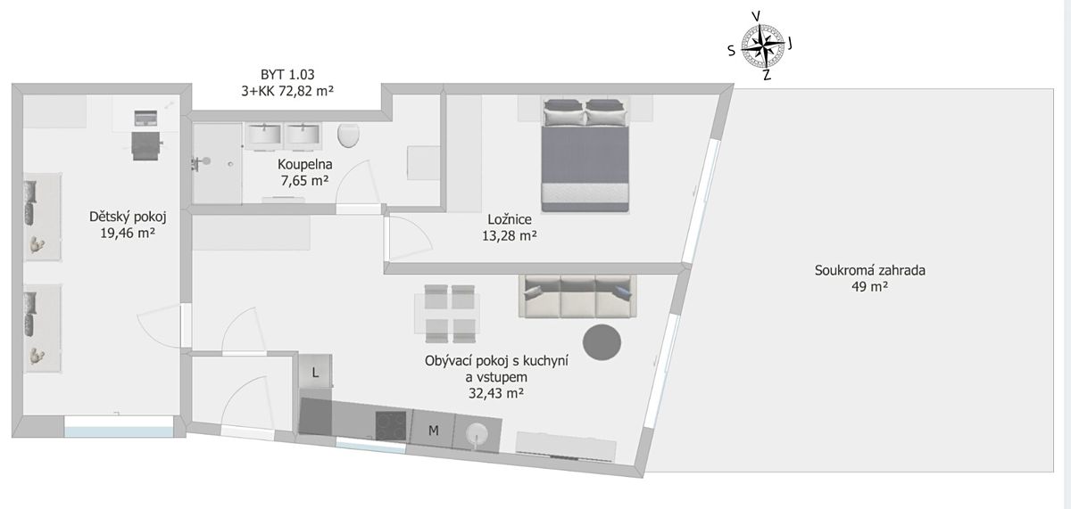 Prodej bytu 3+kk 122 m² – fotografie 2