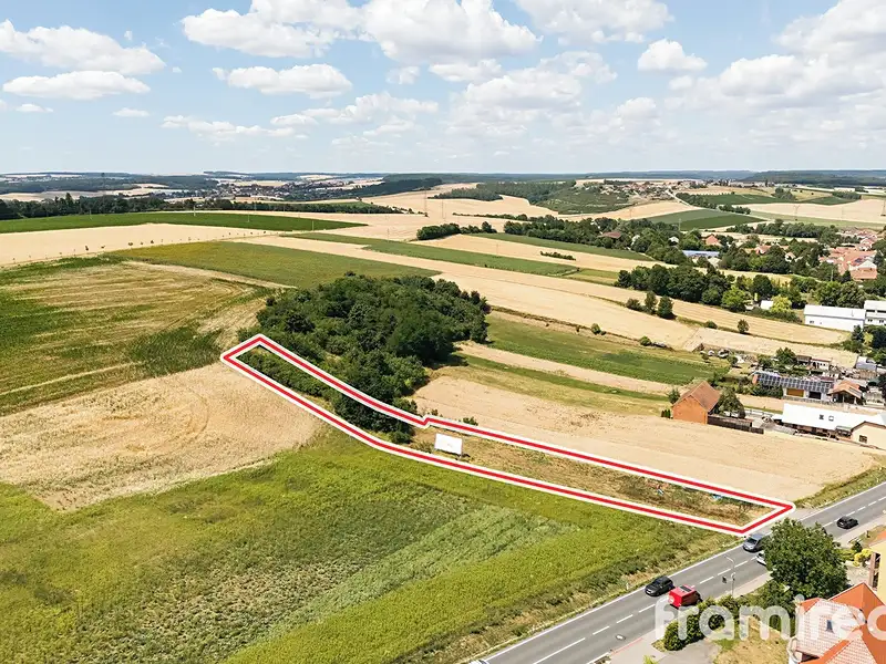 Prodej stavebního pozemku 1946 m², Neslovice – náhled fotky 3