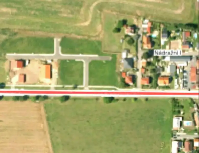 Prodej stavebního pozemku 732 m², Tuchlovice – náhled fotky 2