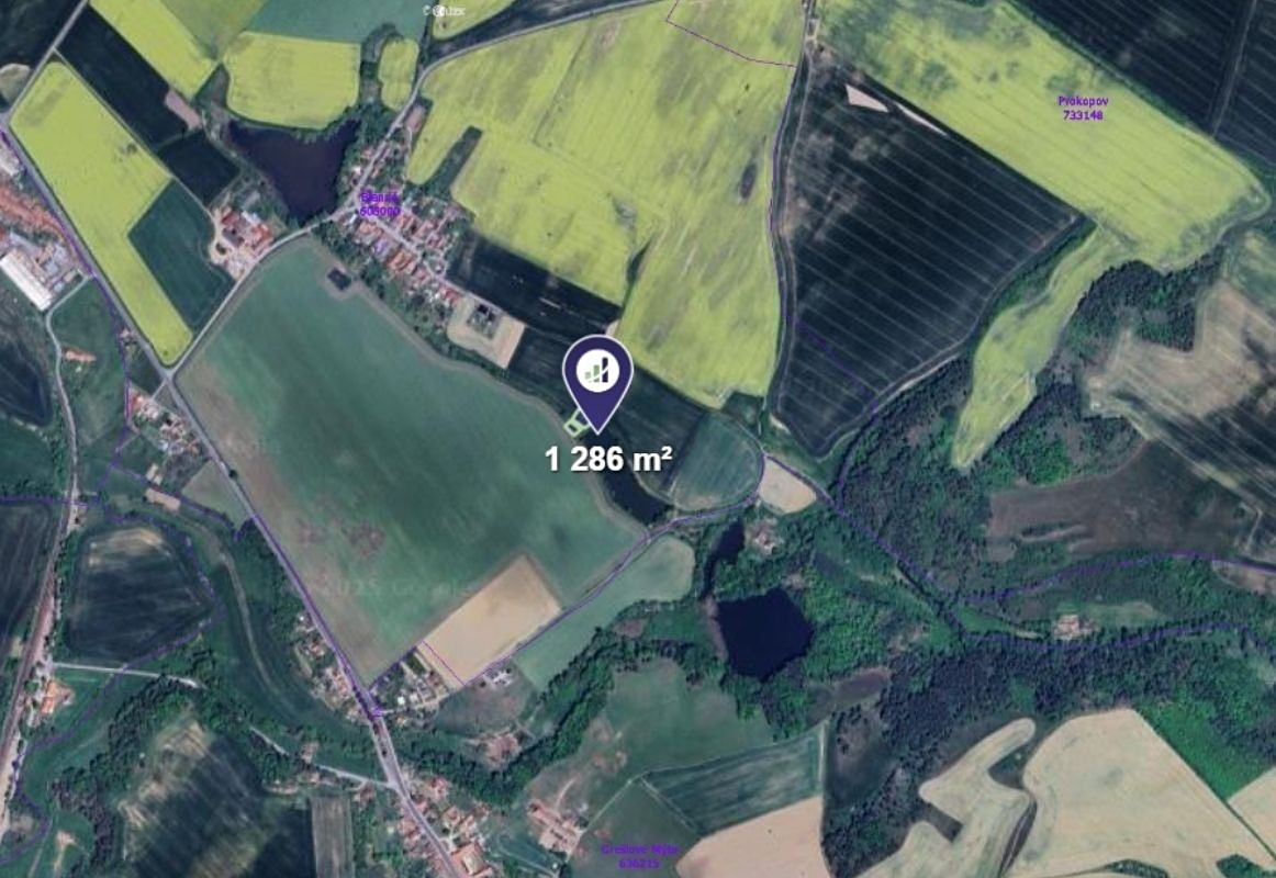 Prodej pole 1286 m² – fotografie 2