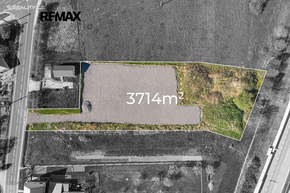Prodej komerčního pozemku 3714 m² - View 3