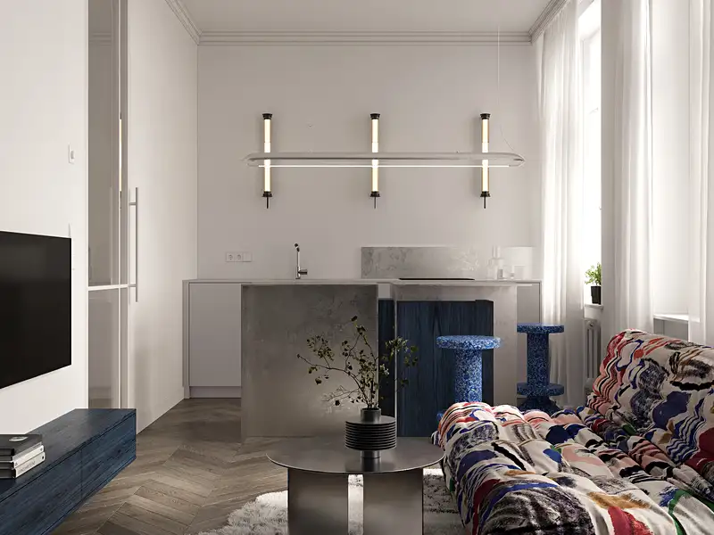 Prodej bytu 1+kk 38 m², Praha – náhled fotky 3