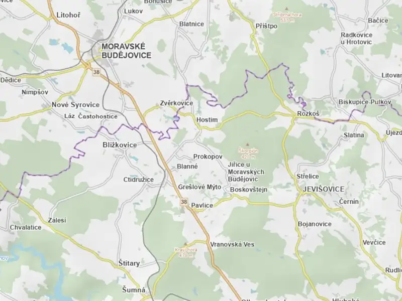 Prodej pole 1286 m², Blanné – náhled fotky 3