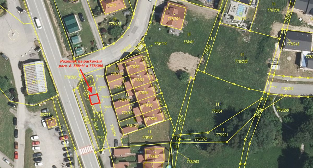 Prodej pozemku 22 m²