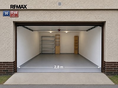 Pronájem garáže 15 m²