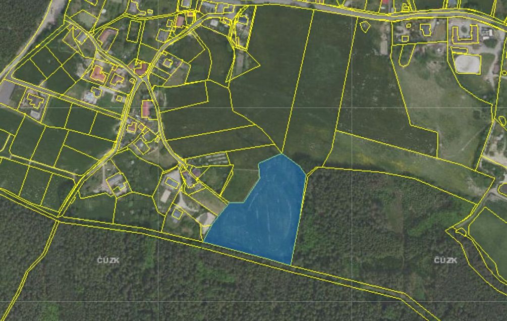 Prodej stavebního pozemku 14175 m² – fotografie 3