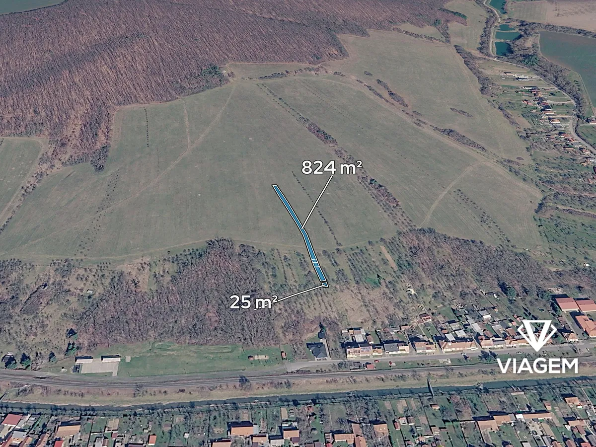 Prodej pole 849 m²