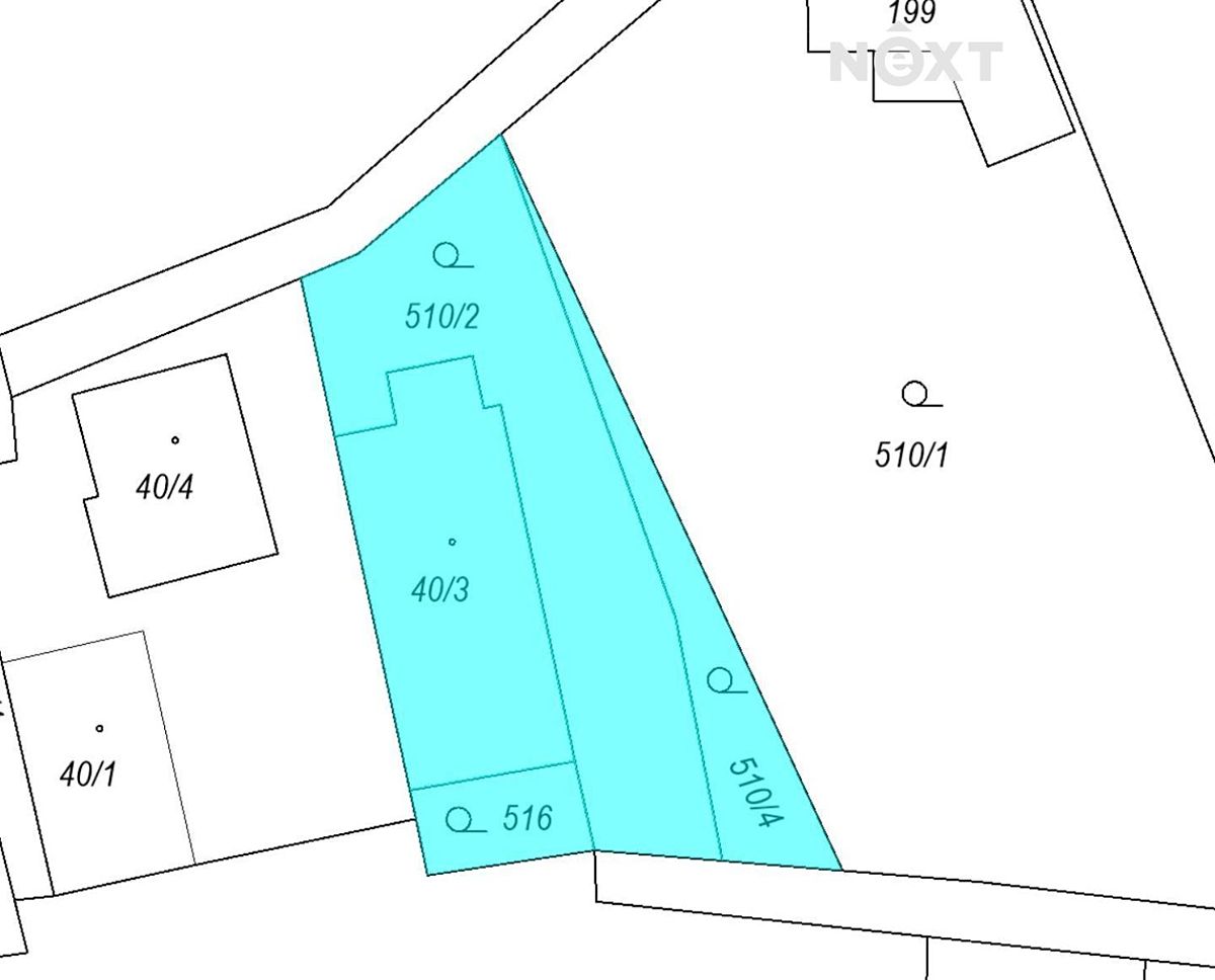 Prodej stavebního pozemku 814 m²