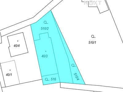 Prodej stavebního pozemku 814 m²