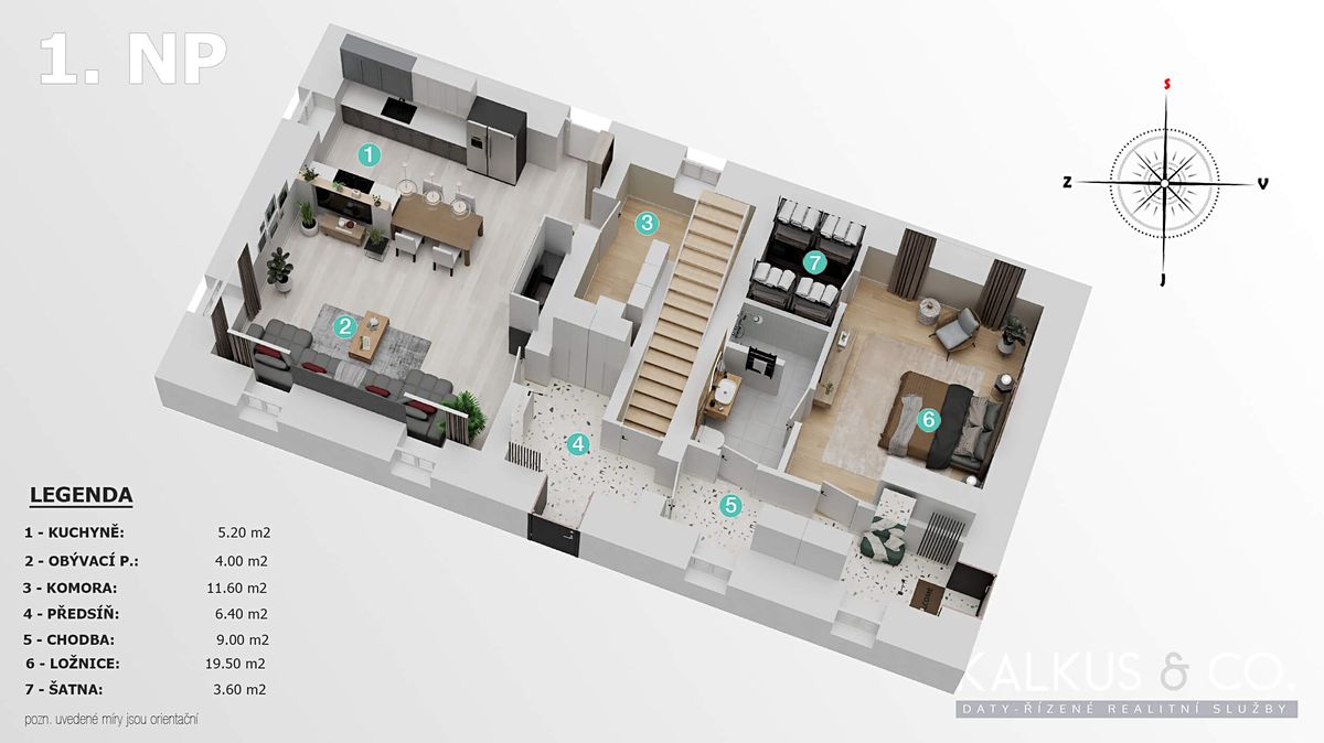 Prodej rodinného domu 196 m², pozemek 1850 m² – fotografie 5