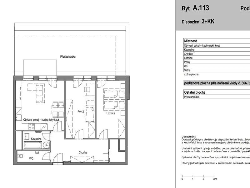 Prodej bytu 3+kk 130 m², Hůry – náhled fotky 3