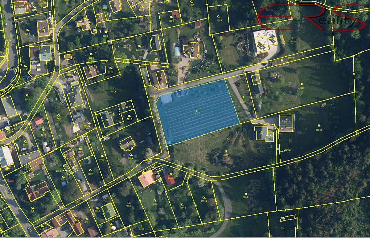 Prodej stavebního pozemku 3446 m² – fotografie 2
