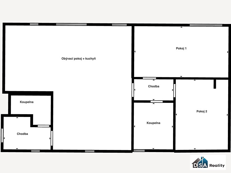 Pronájem bytu 3+kk, 94 m² (22 z 22)