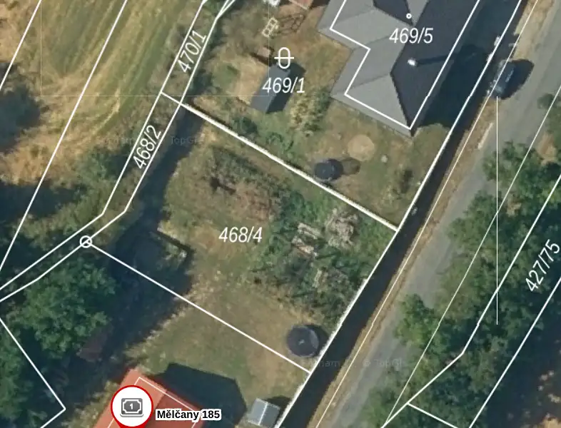Prodej stavebního pozemku 500 m², Mělčany – náhled fotky 1