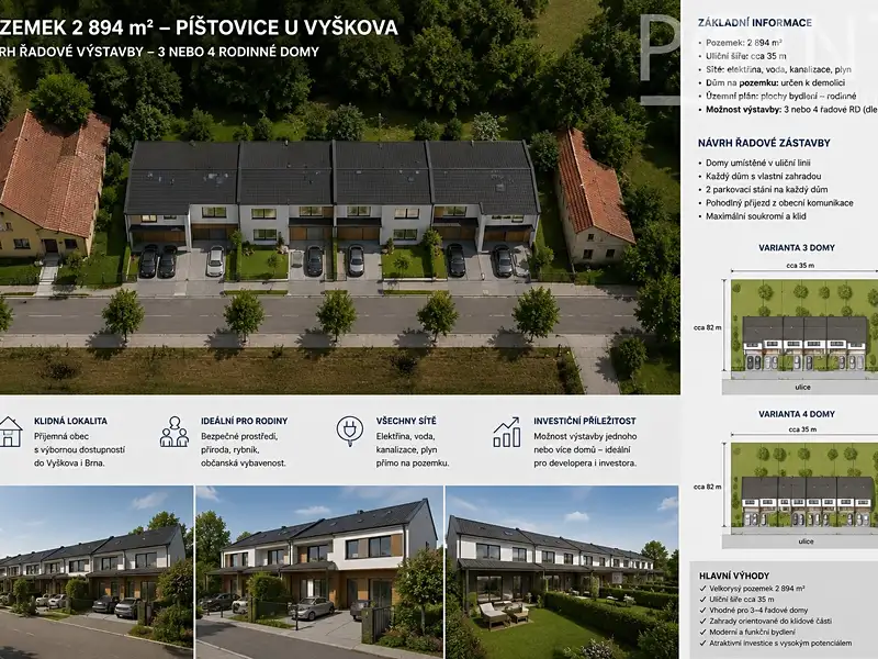 Prodej stavebního pozemku 2894 m², Račice-Pístovice – náhled fotky 3