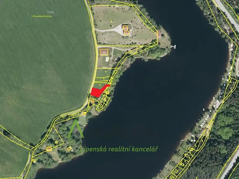 Prodej stavebního pozemku 644 m², Frymburk – náhled fotky 1