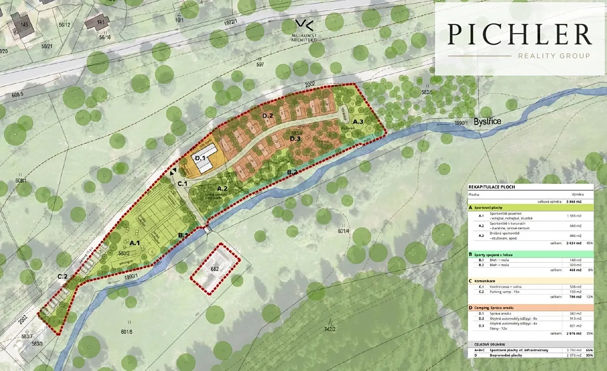 Prodej komerčního pozemku 6185 m²