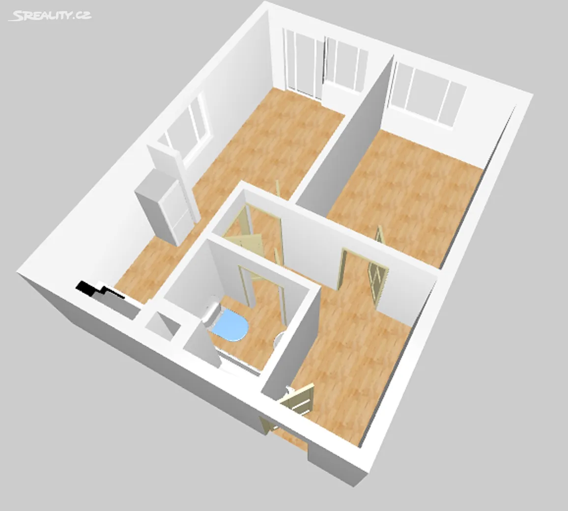 Prodej bytu 2+kk 49 m², Liberec