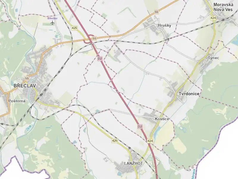 Prodej pole 2181 m², Kostice – náhled fotky 3