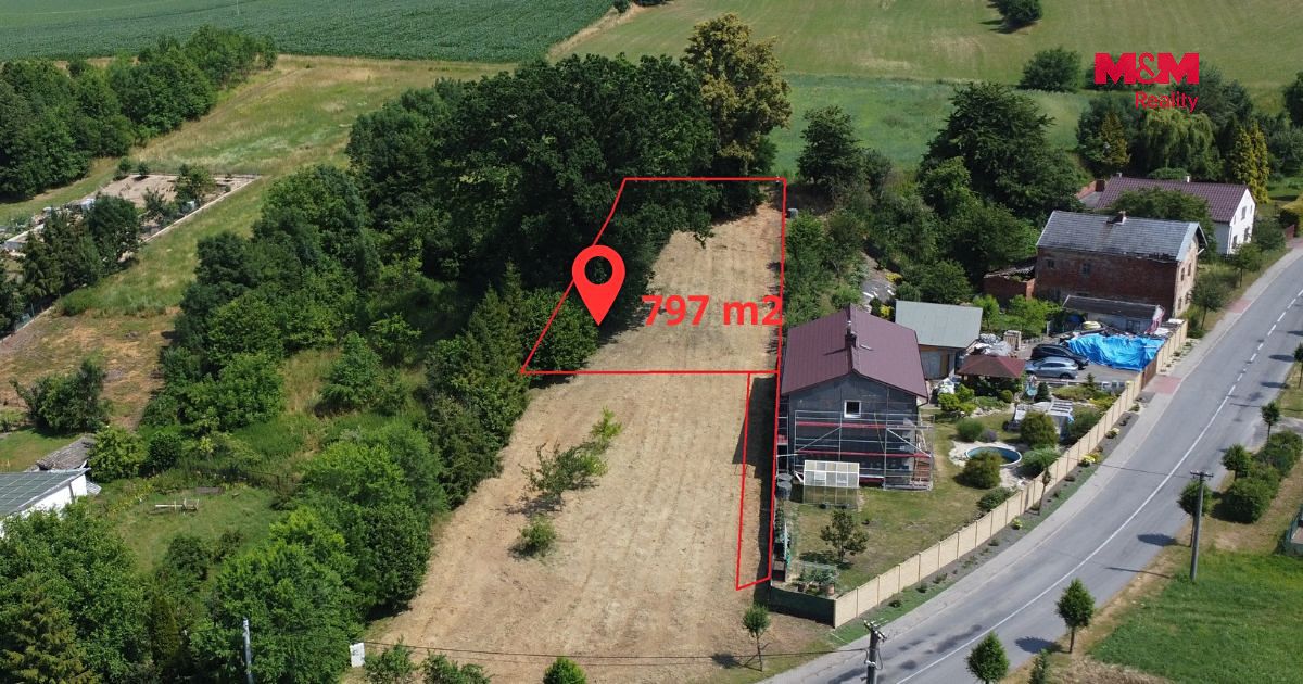 Prodej stavebního pozemku 797 m² – fotografie 3