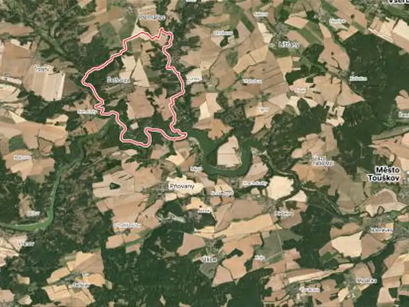Prodej stavebního pozemku 420 m², Čerňovice – náhled fotky 3