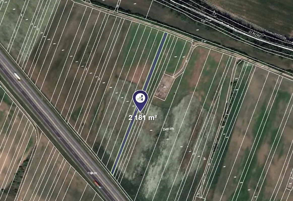 Prodej pole 2181 m²