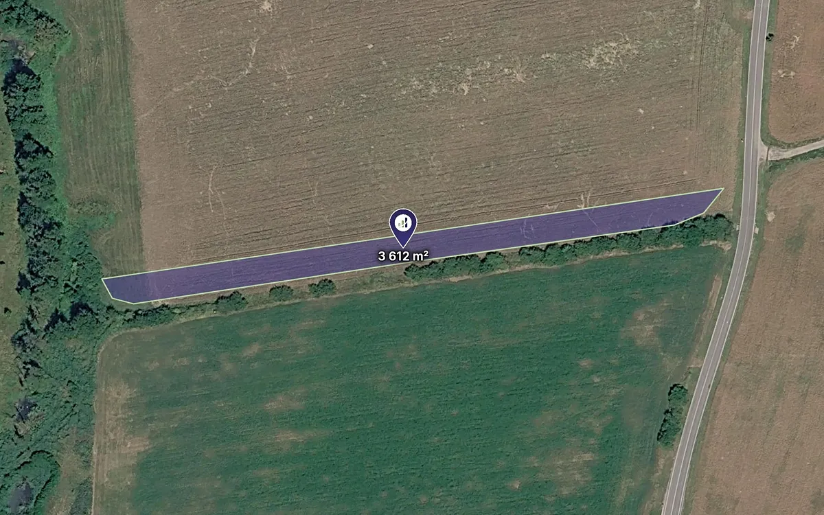 Prodej pole 3612 m²