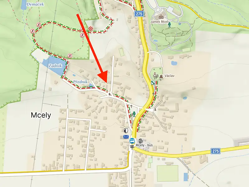Prodej stavebního pozemku 2158 m², Mcely – náhled fotky 2