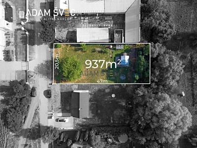 Prodej  stavebního pozemku 937 m²