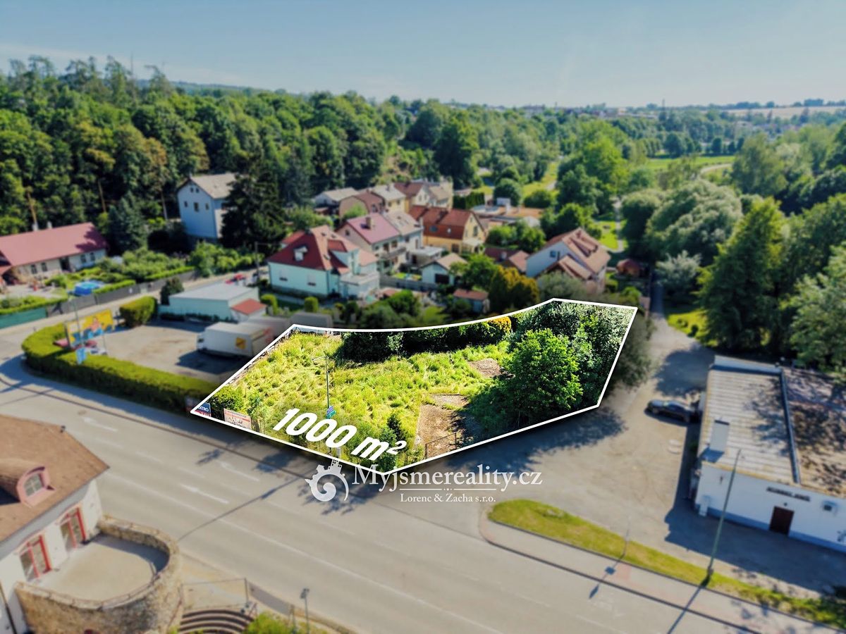 Prodej komerčního pozemku 1000 m²