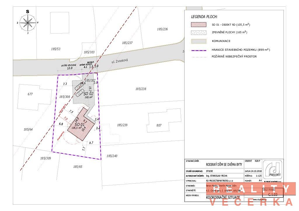 Prodej stavebního pozemku 898 m² – fotografie 2