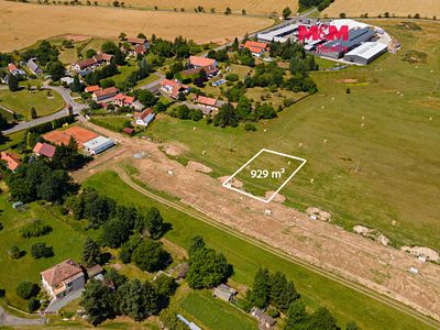 Prodej stavebního pozemku 929 m²