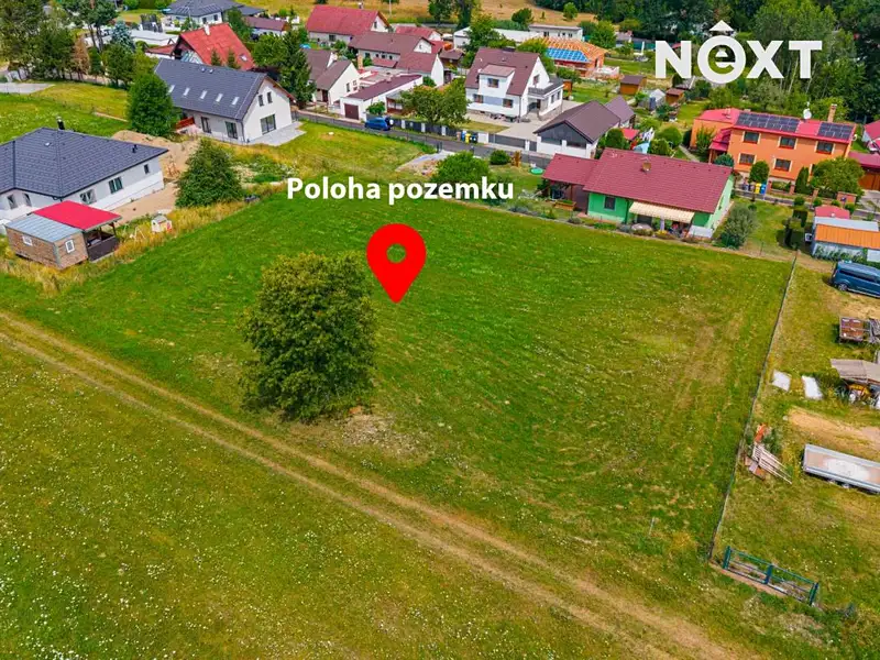 Prodej stavebního pozemku 649 m², Staré Hodějovice – náhled fotky 2