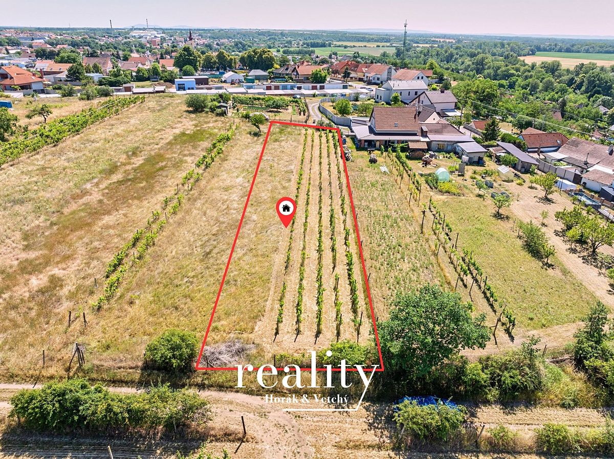 Prodej stavebního pozemku 1212 m², Tasovice – fotka 1 z 3