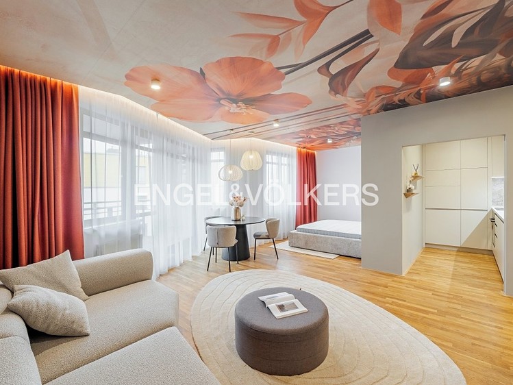 Квартира 1+kk в оренду, 52 м² (1 з 13)