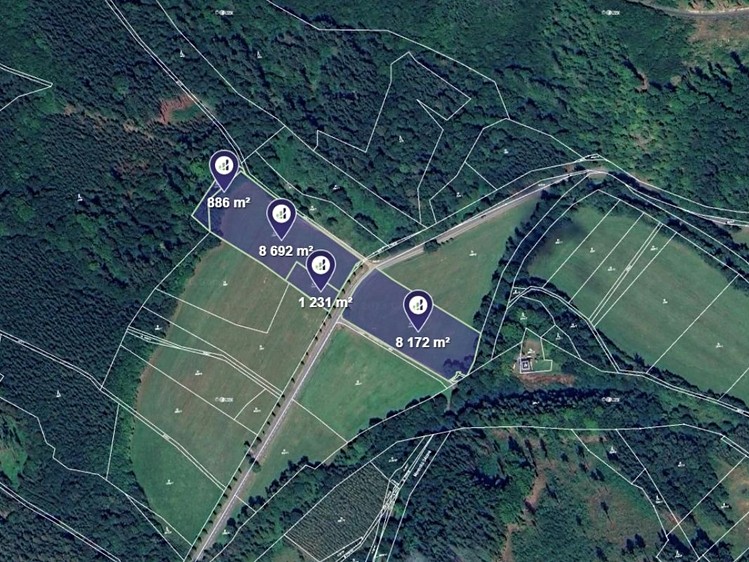 Prodej pozemku, 38 350 m² (2 z 4)