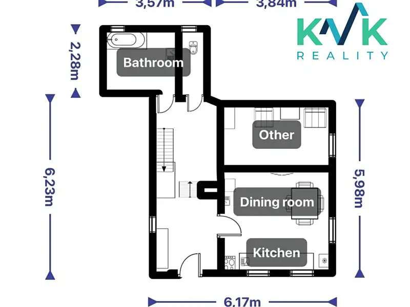 Prodej chalupy 80 m², pozemek 1024 m², Rotava – náhled fotky 3