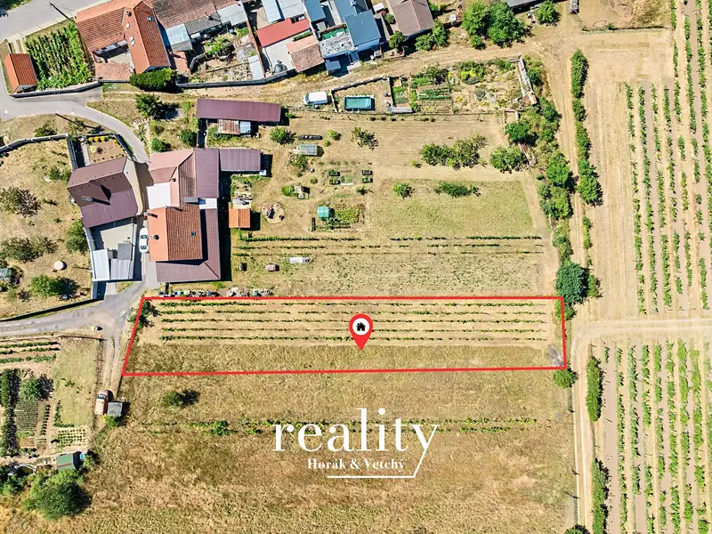 Prodej stavebního pozemku 1212 m², Tasovice – náhled fotky 3