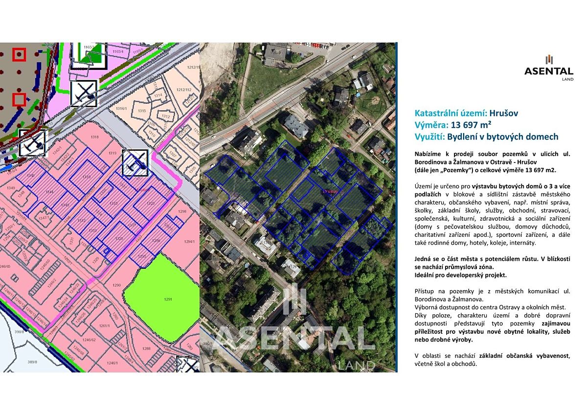 Prodej stavebního pozemku 13697 m² – fotografie 2